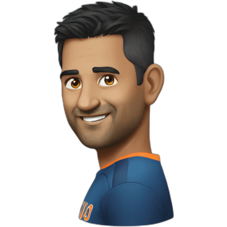 Dhoni emoji