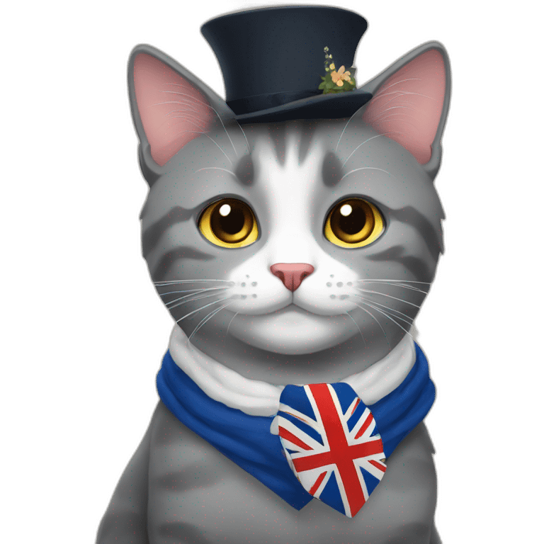 Britain cat emoji