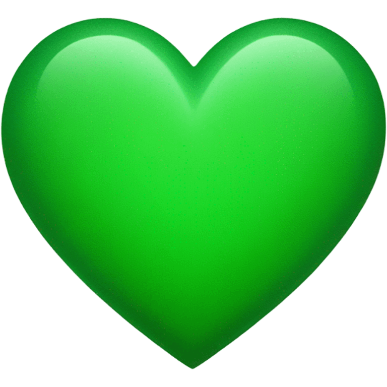 green heart emoji