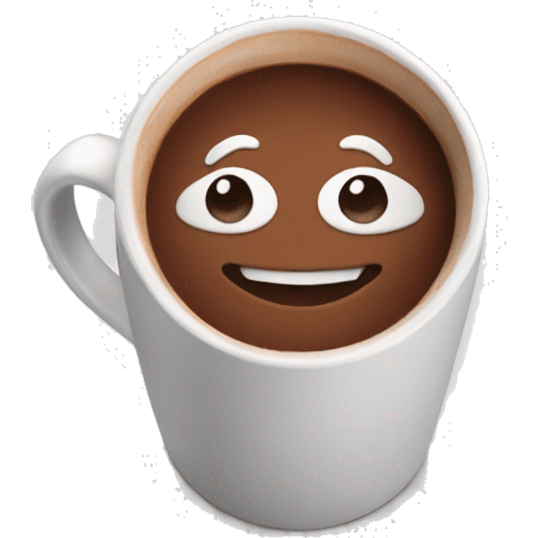 Hot chocolate  emoji