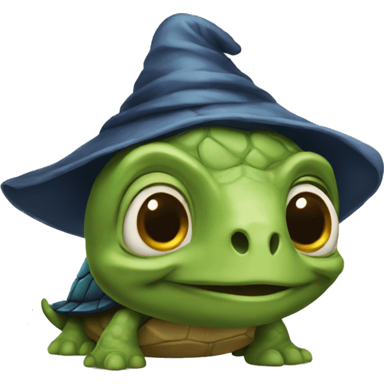 Wizard turtle emoji