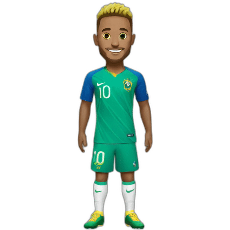 neymar brazil shirt emoji