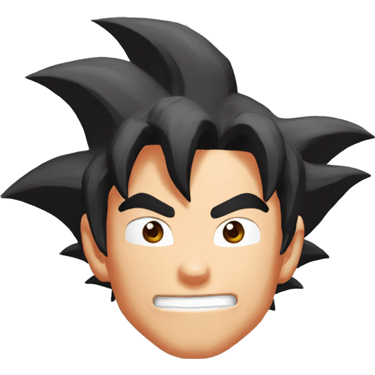 Goku from dragon ball emoji