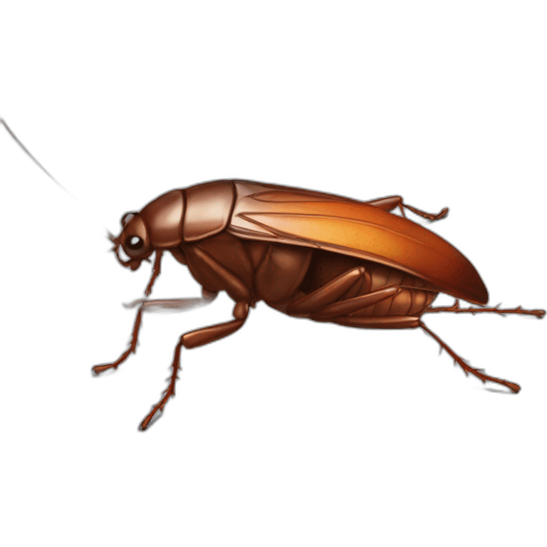 a cockroach emoji