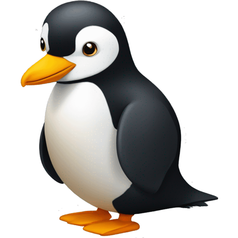 Pinguim com febre  emoji