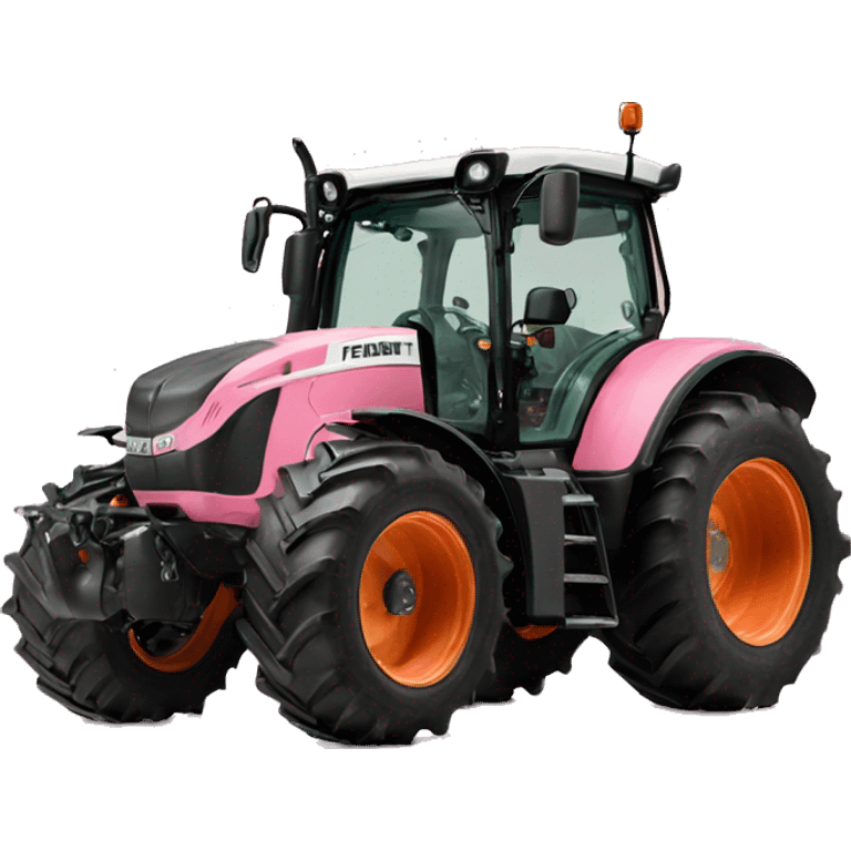 Pink Fendt Traktor emoji