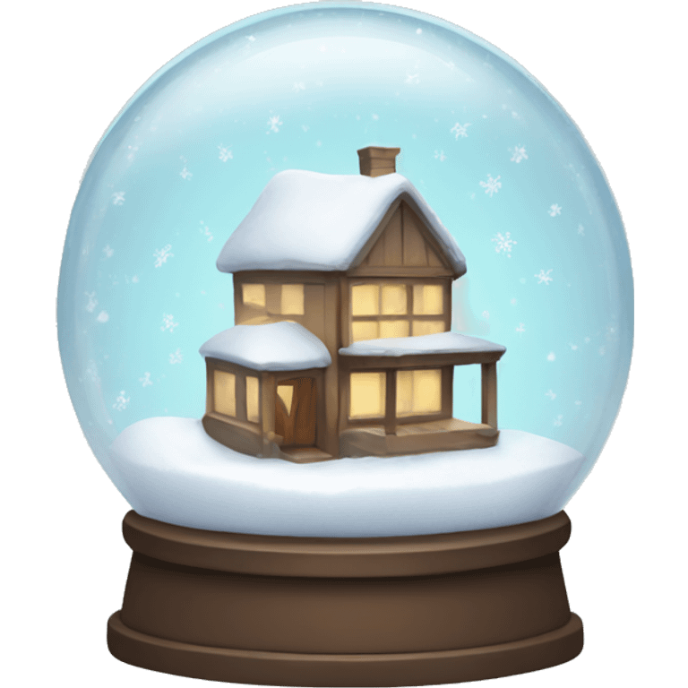 snow globe  emoji