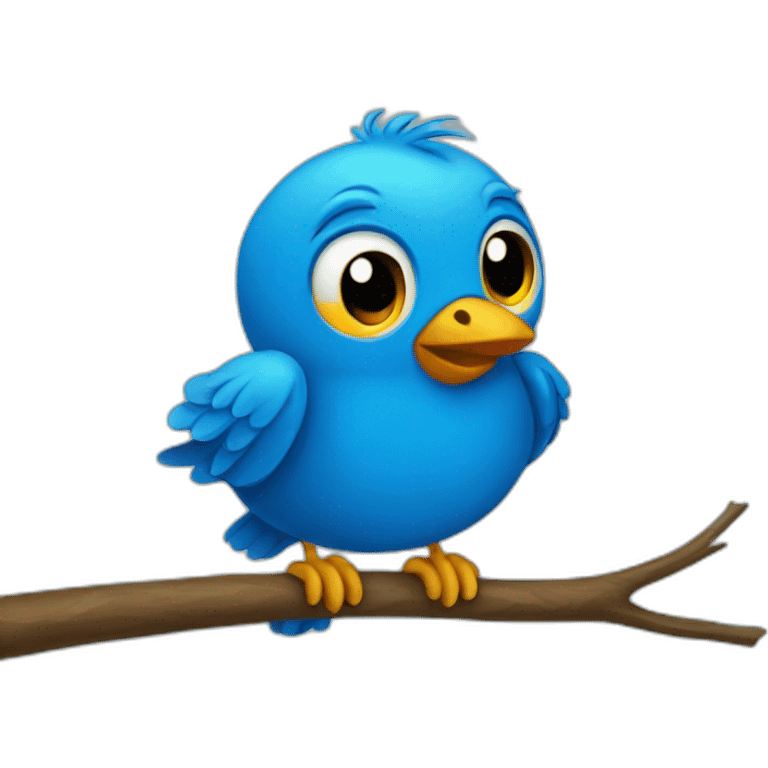 twitter bird blue  emoji