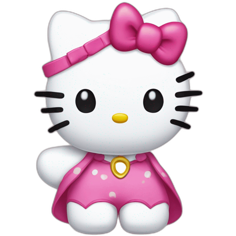 hello kitty doigt d'honneur emoji