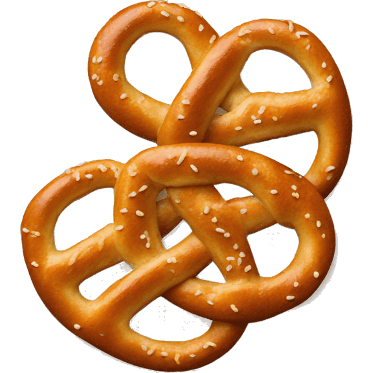 pretzel emoji