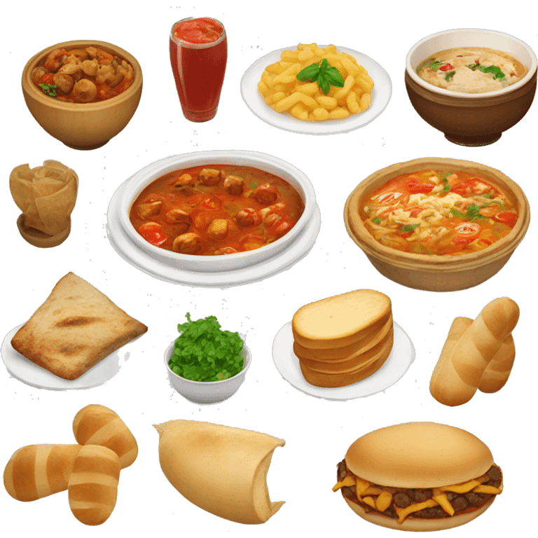 Balkan food emoji