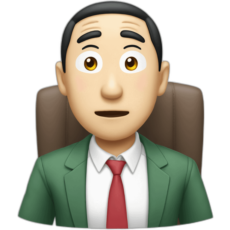 Director colegio shin chan emoji