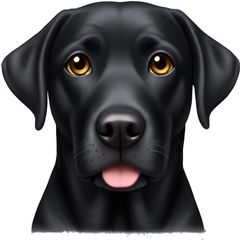 black english lab emoji