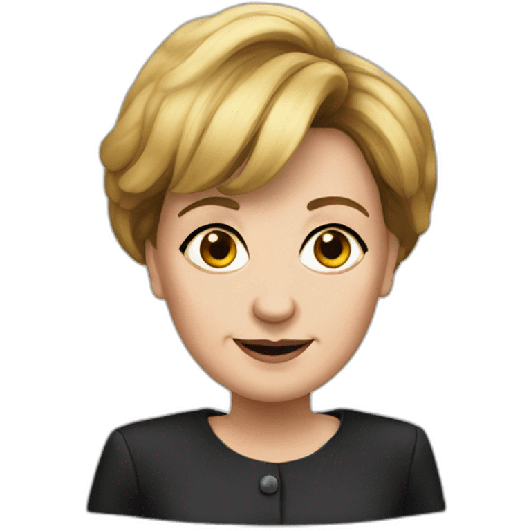 merkel potrait emoji