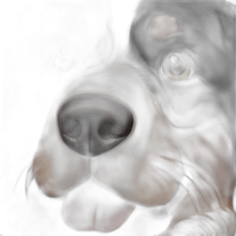 Bernese Mountain dog love eyes emoji