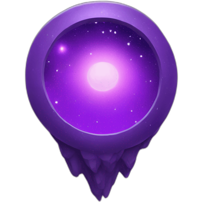 a purple portal to another galaxy emoji