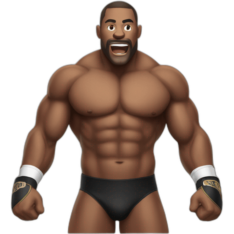 Pro Wrestler emoji