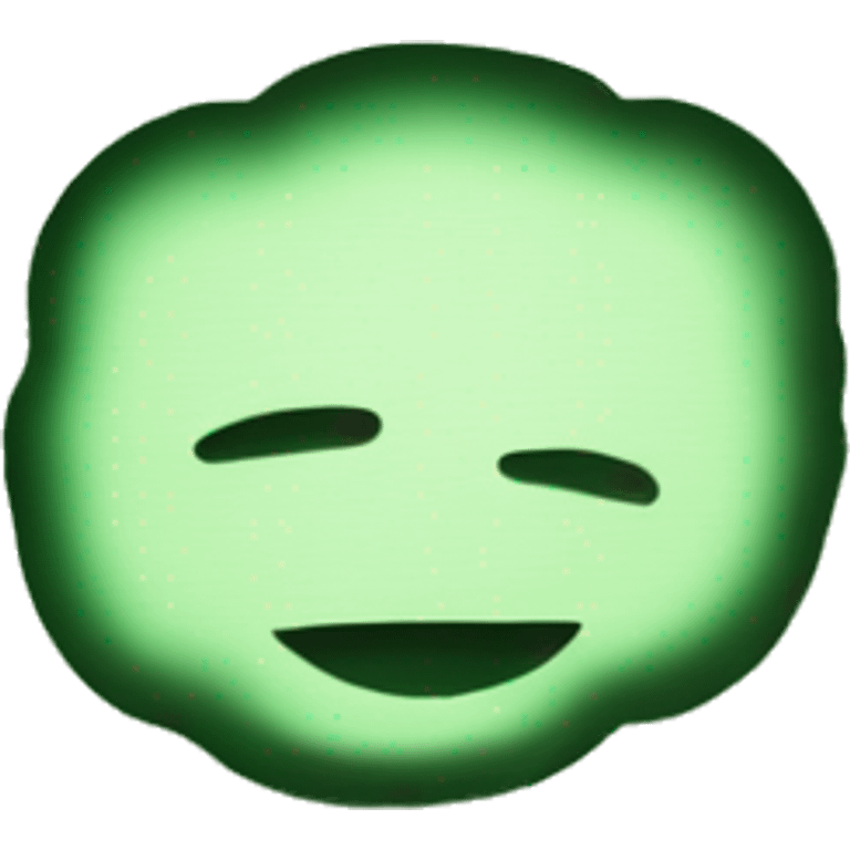 
Green flickering rectangle with LONG inscription inside emoji