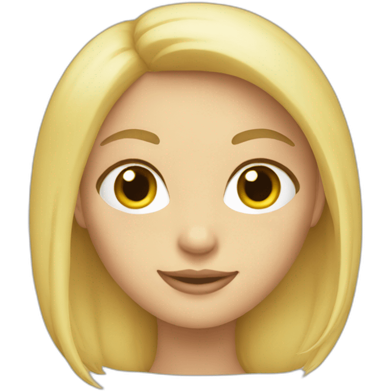 Body-blonde-girl emoji