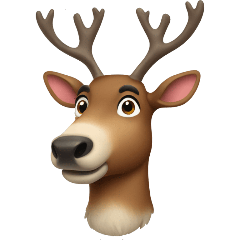 Reindeer emoji