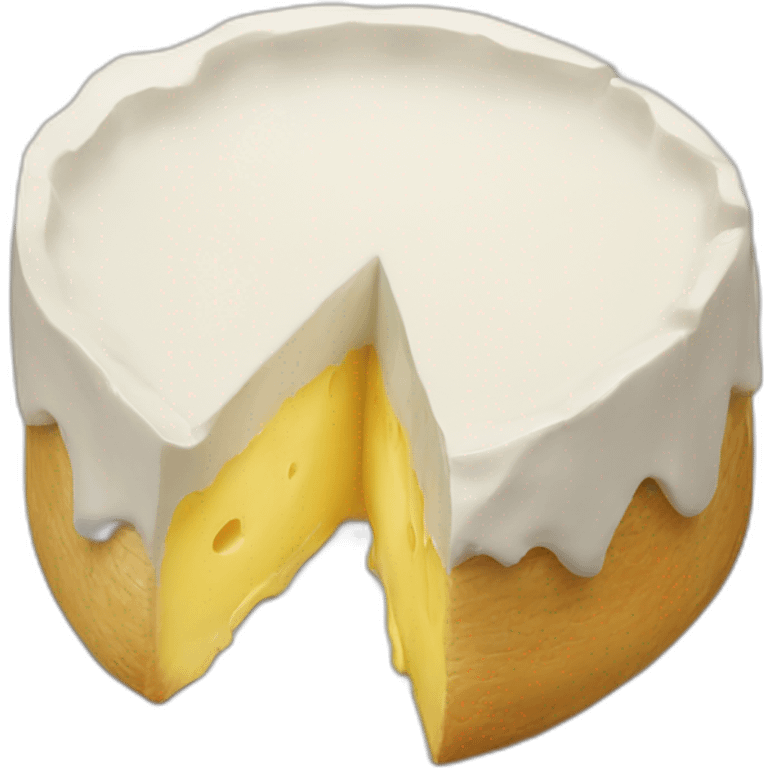 Manger du camembert emoji