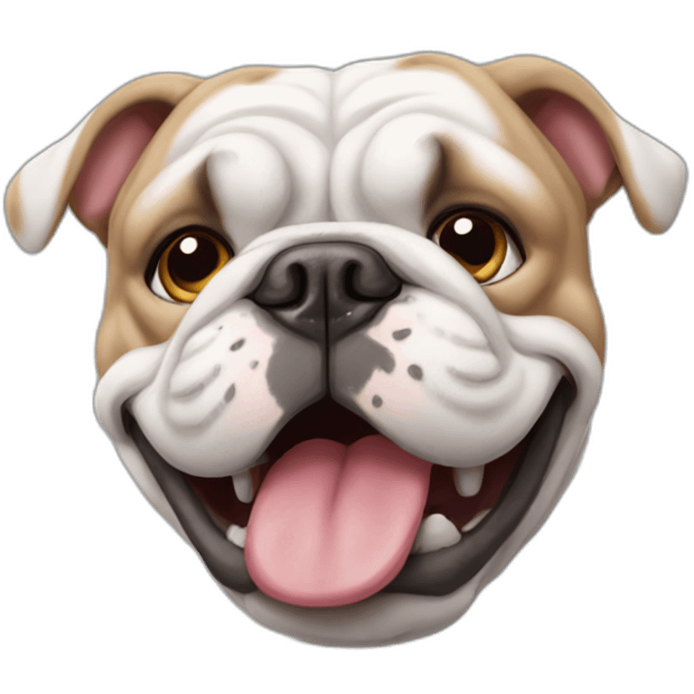 bulldog french emoji