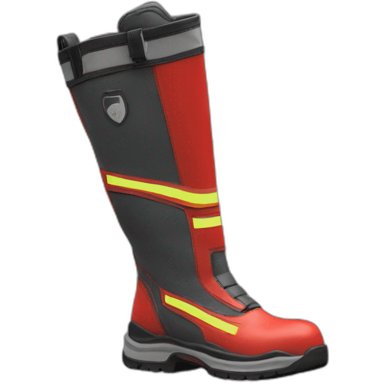 Rosenbauer fireman boots emoji