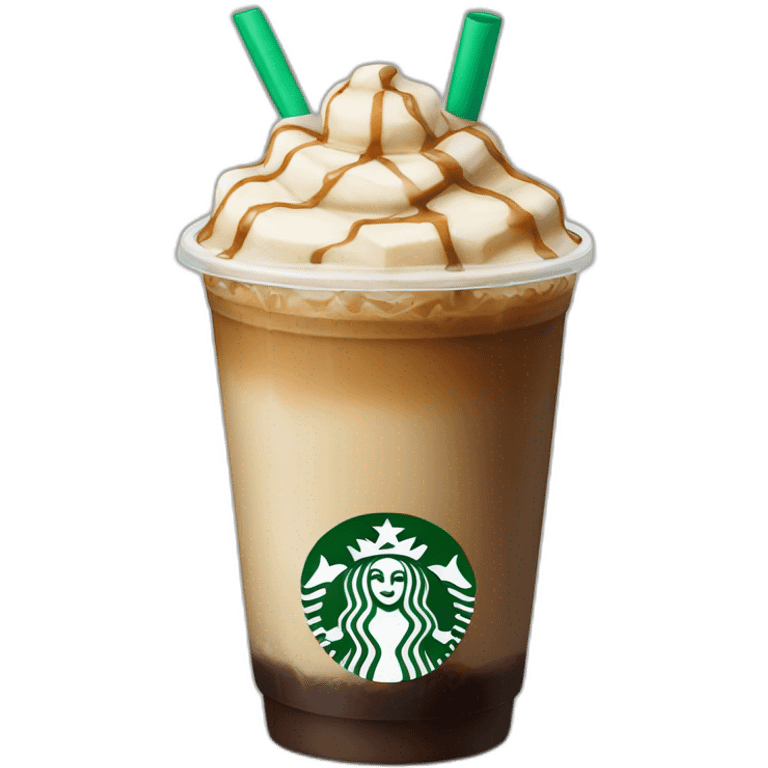 Starbucks ice coffee closed emoji