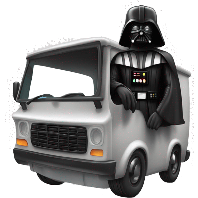 Real 3d Darth Vader’s and Scooby Doo’s mystery van emoji