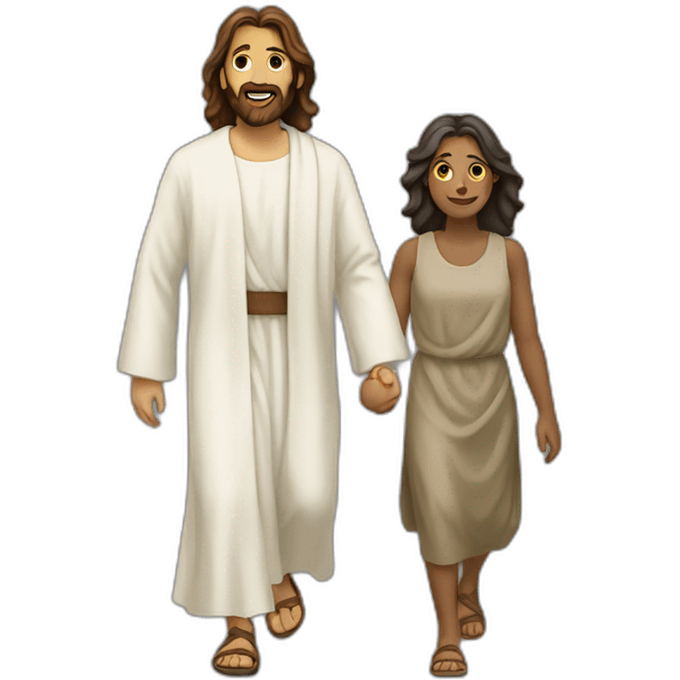 walking with jesus emoji