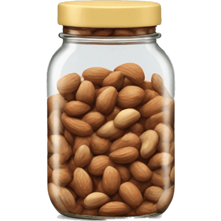 a single jar of nuts spread emoji