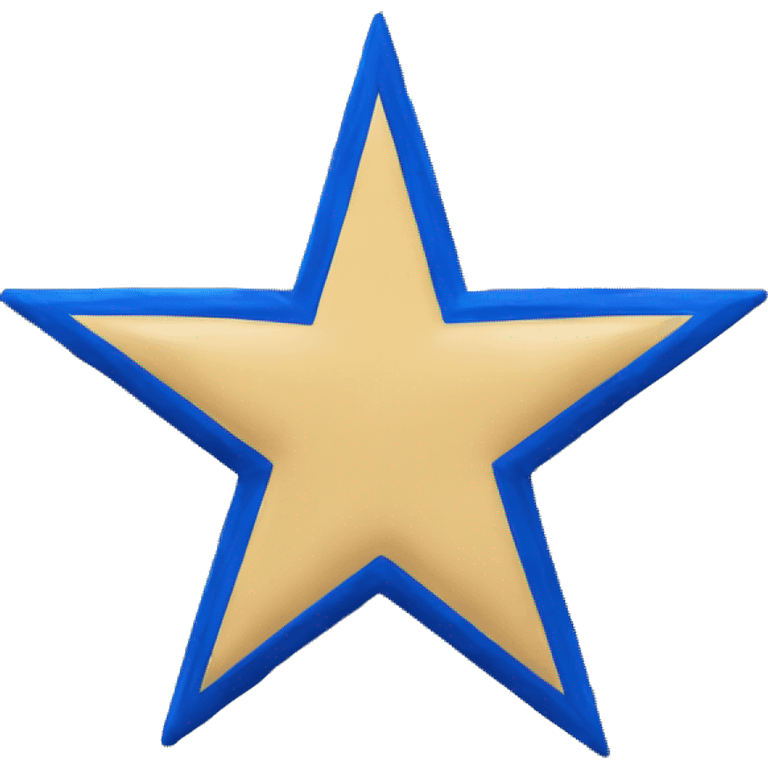 camo blue star emoji