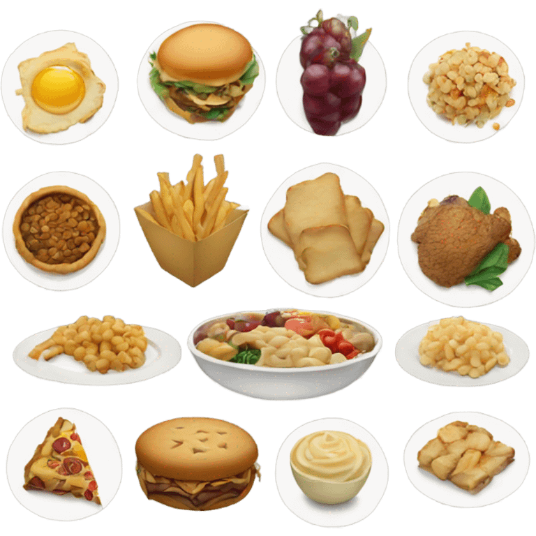 New Year's food emoji