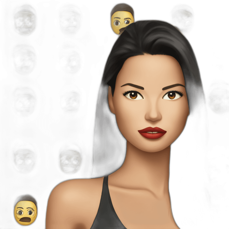 Adriana Lima  emoji