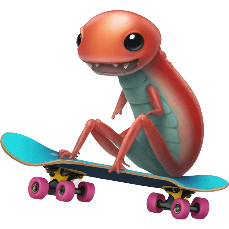 krill o a skateboard emoji