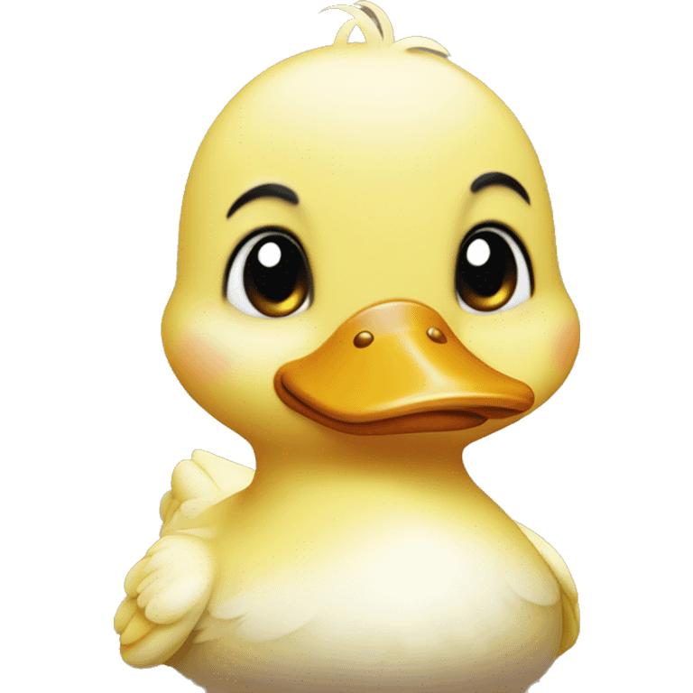 Cuty little duck emoji