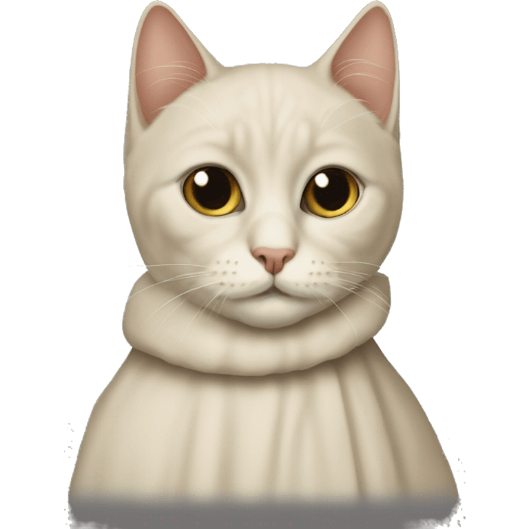 Carthusian cat emoji