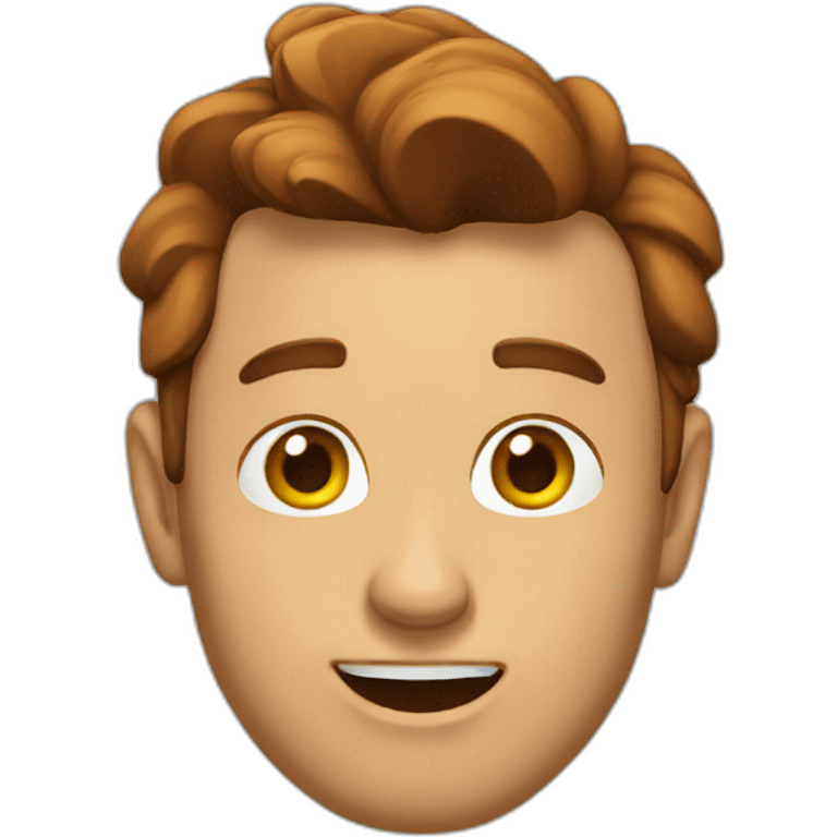 Woody face emoji