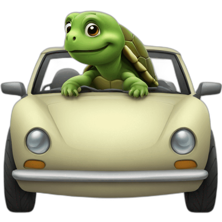 turtle-car emoji