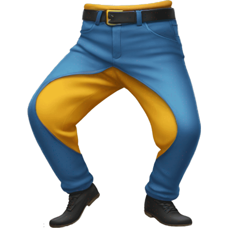 Dancing pants emoji