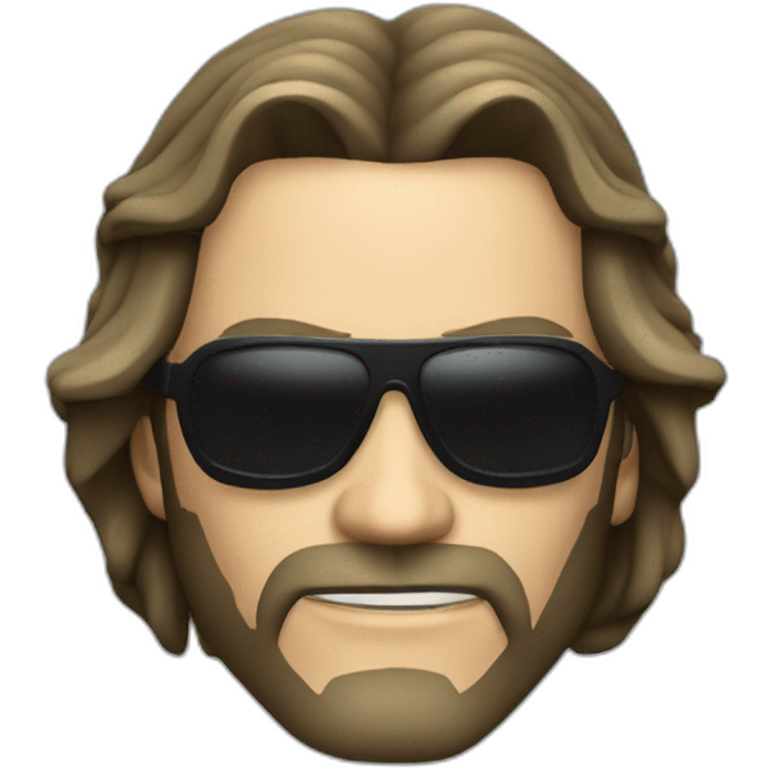 snake plissken as hacker emoji