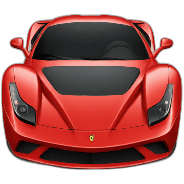 ferrari rojo emoji