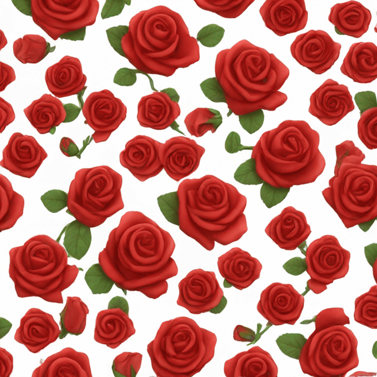 red roses emoji