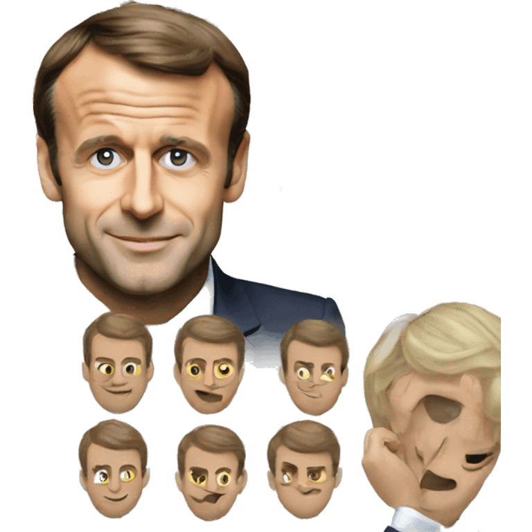 Emmanuel Macron emoji