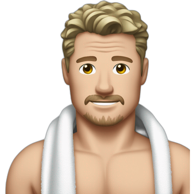 Mark Sloan (Eric Dane) Grey's Anatomy Body in Towel emoji