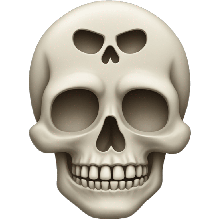 skull with wo emoji