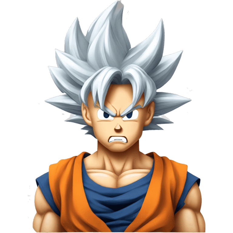 Angry super saiyan goku emoji