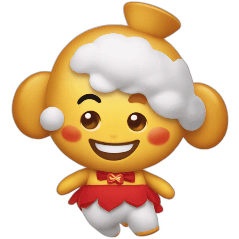 Jollibee mascot emoji