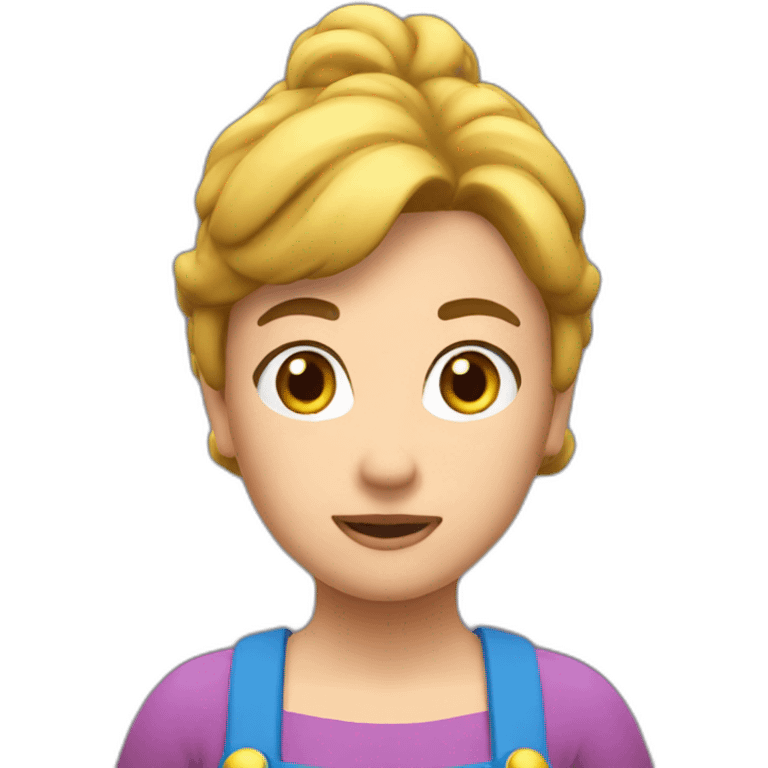 pauline from super mario emoji