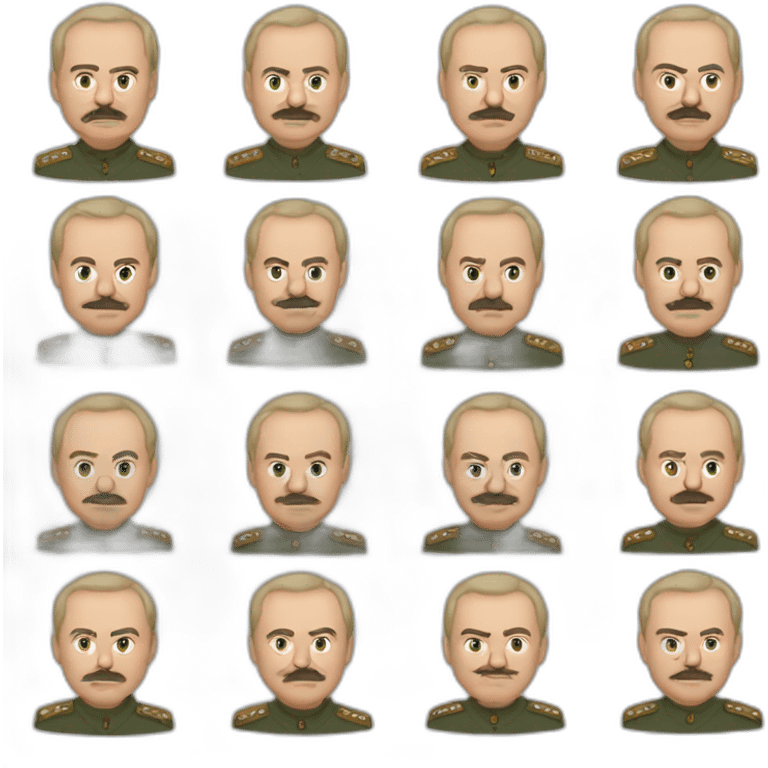 Lukashenko in war emoji